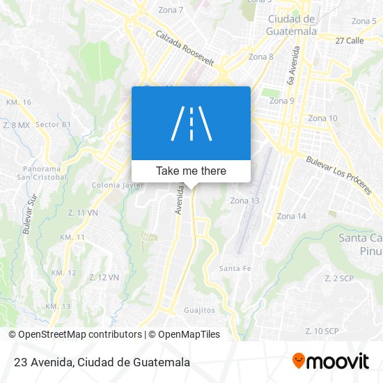 23 Avenida map