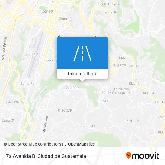 7a Avenida B map