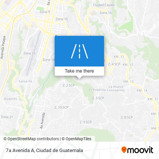 7a Avenida A map