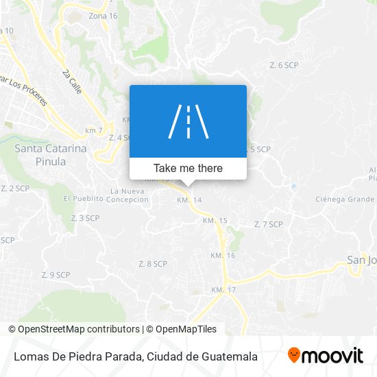 Mapa de Lomas De Piedra Parada