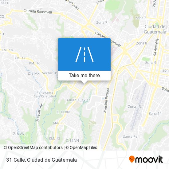 31 Calle map