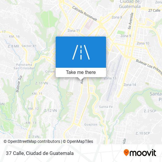 37 Calle map