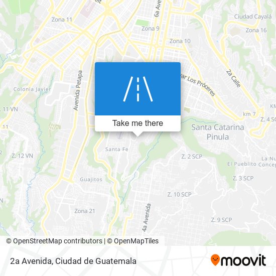 2a Avenida map