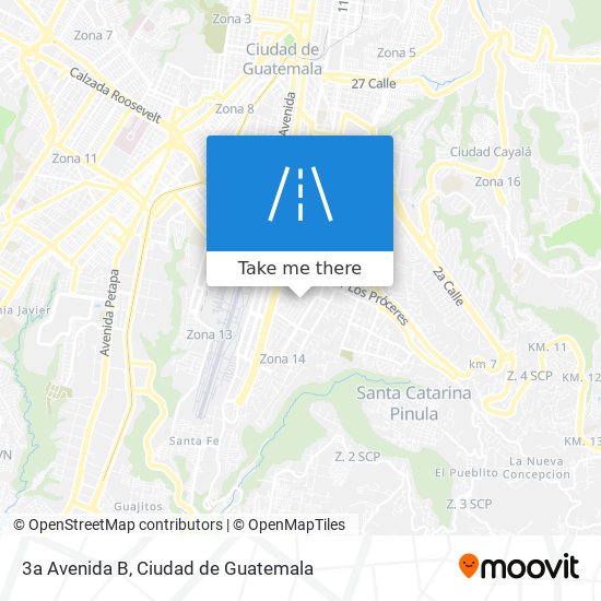 3a Avenida B map