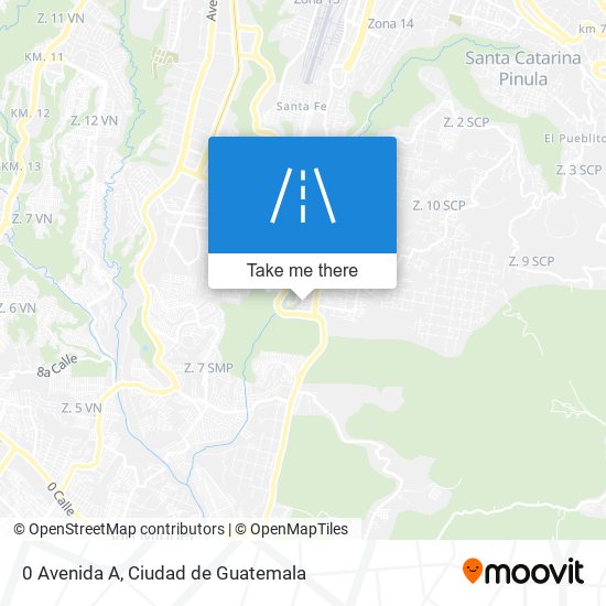 0 Avenida A map