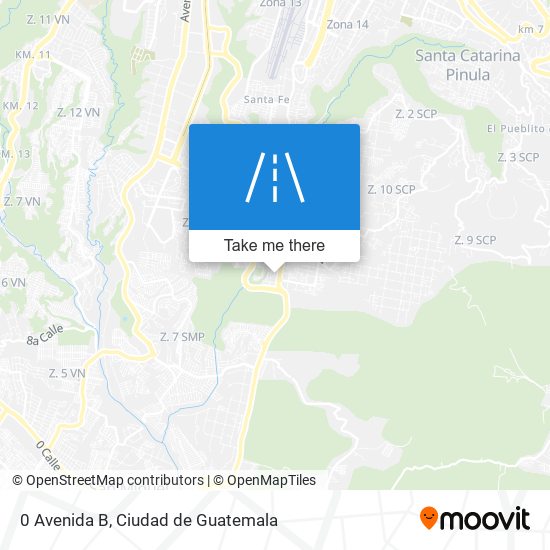 0 Avenida B map