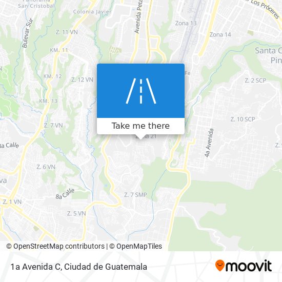 1a Avenida C map