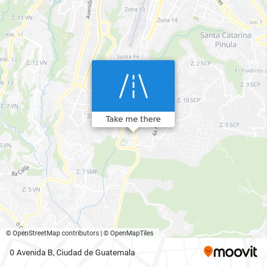 0 Avenida B map