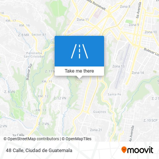 Mapa de 48 Calle