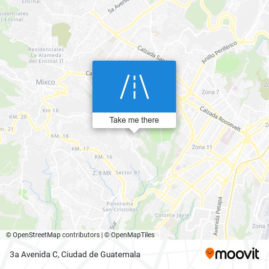 3a Avenida C map