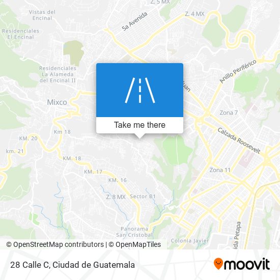 28 Calle C map