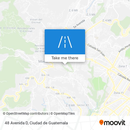 Mapa de 48 Avenida D