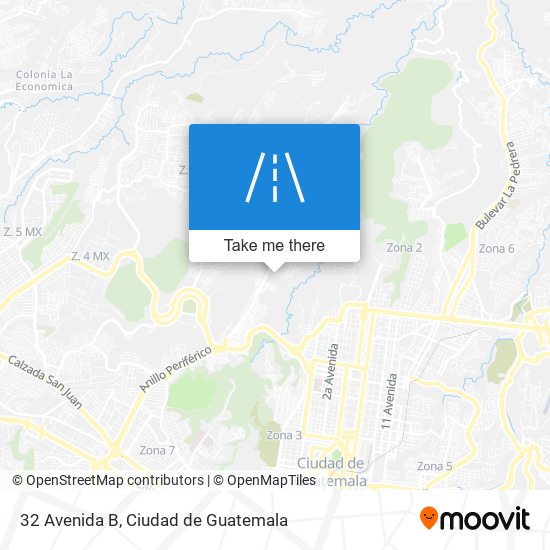 32 Avenida B map