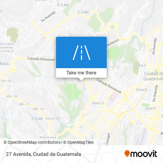 27 Avenida map