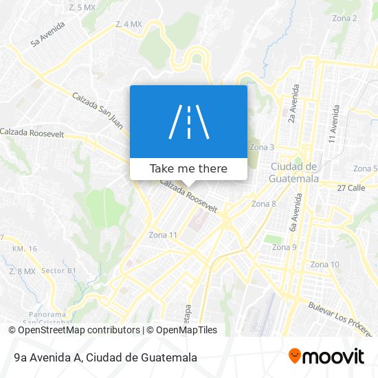 9a Avenida A map