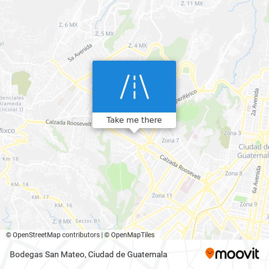 Bodegas San Mateo map