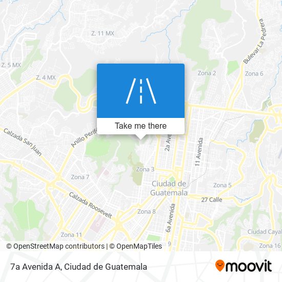 7a Avenida A map