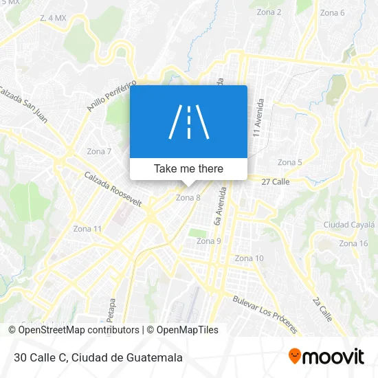 30 Calle C map