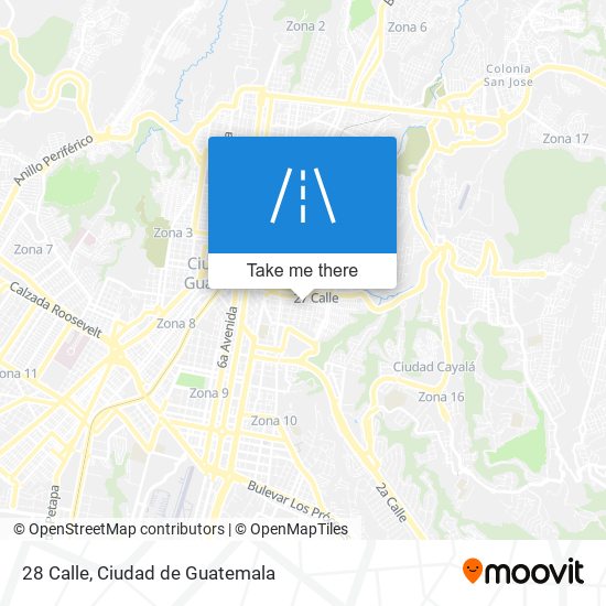 28 Calle map