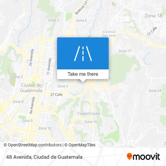 48 Avenida map