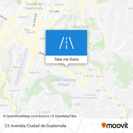 23 Avenida map