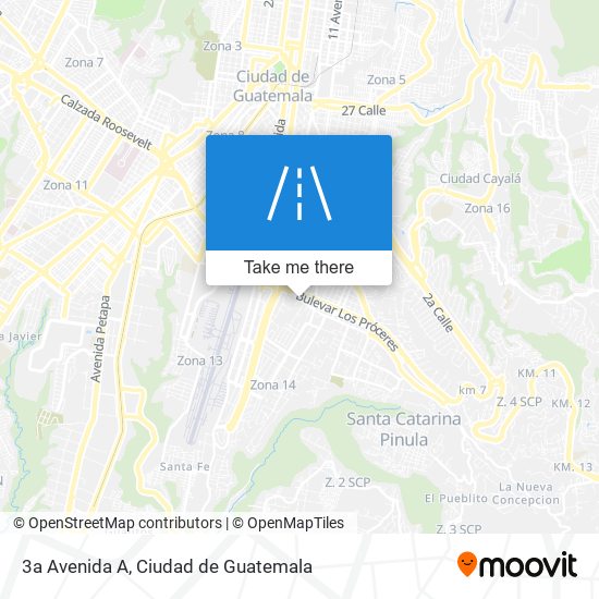 3a Avenida A map