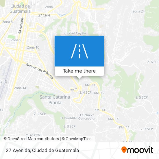 Mapa de 27 Avenida