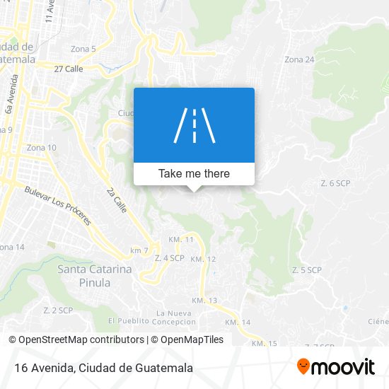 16 Avenida map