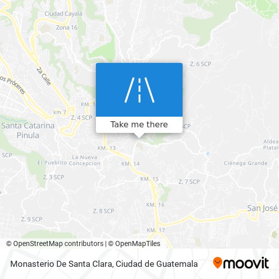 Monasterio De Santa Clara map