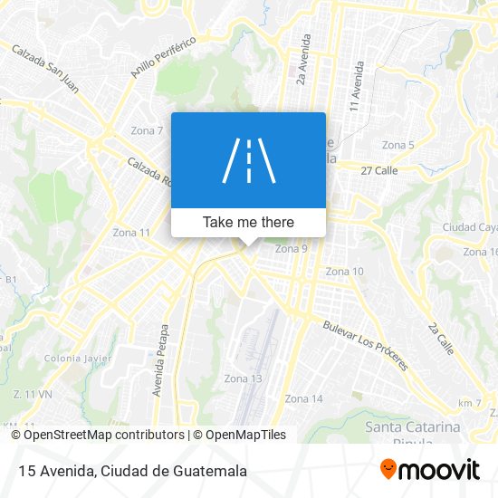 15  Avenida map