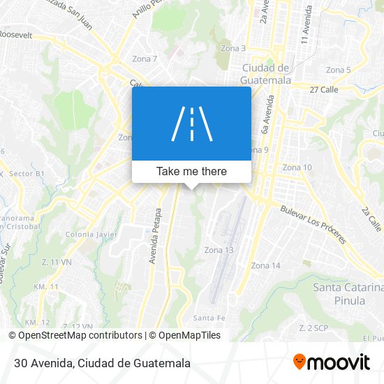 30 Avenida map