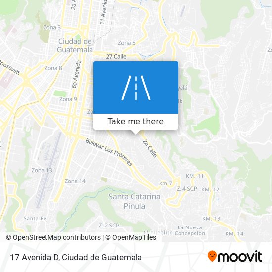 17 Avenida D map