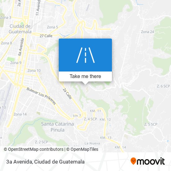 3a Avenida map