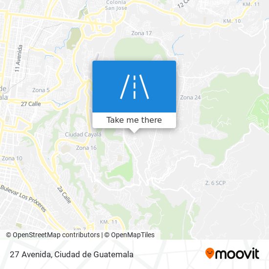 27 Avenida map