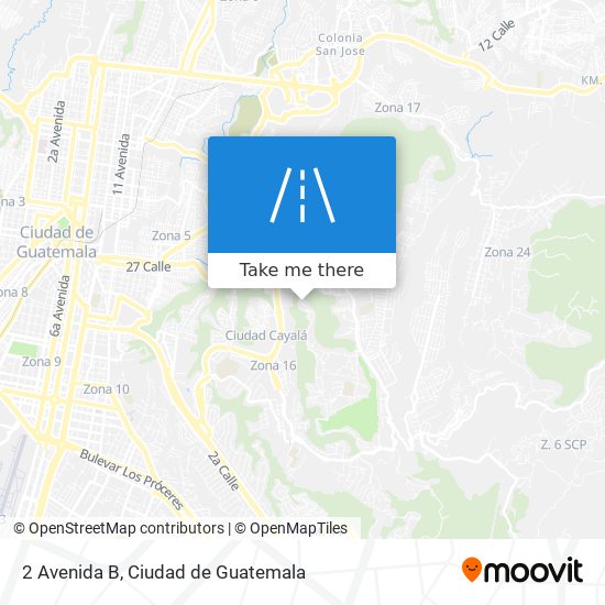 2 Avenida B map