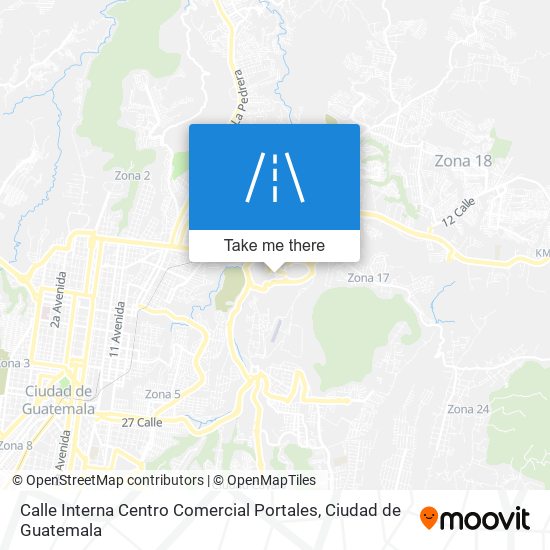 Calle Interna Centro Comercial Portales map