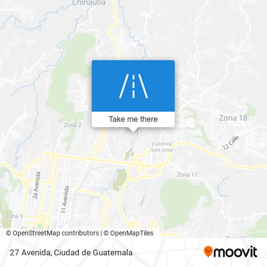 27 Avenida map