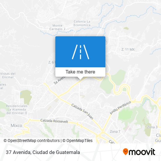 37 Avenida map