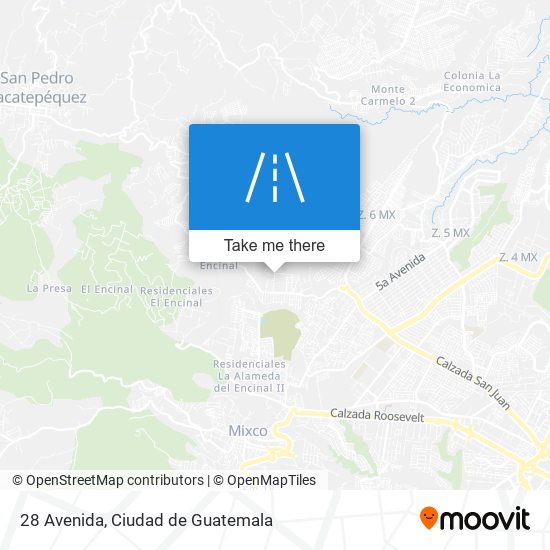 28 Avenida map