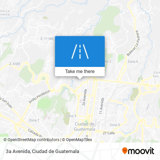 3a Avenida map