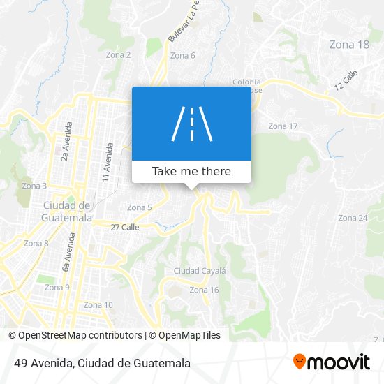 49 Avenida map