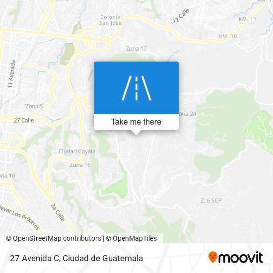 Mapa de 27 Avenida C