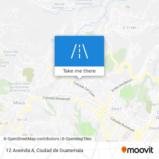 12 Aveinda A map