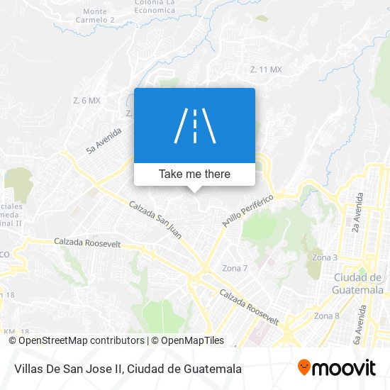 Villas De San Jose II map