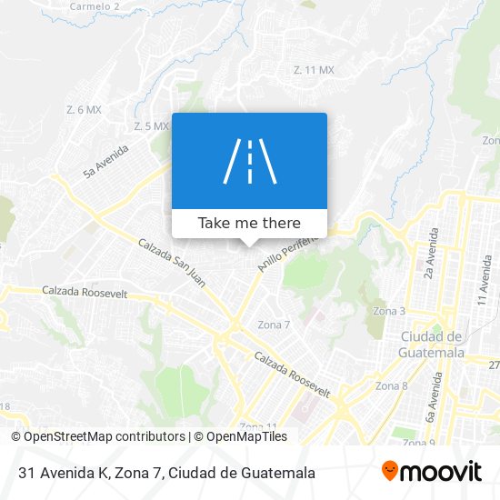 31 Avenida K, Zona 7 map