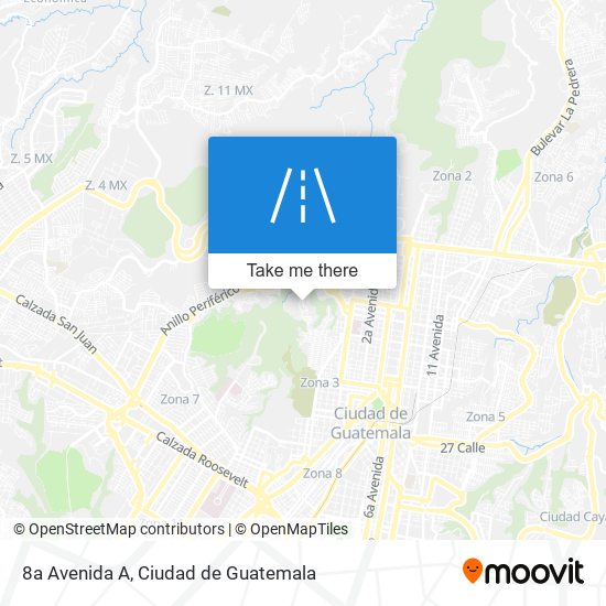 8a Avenida A map