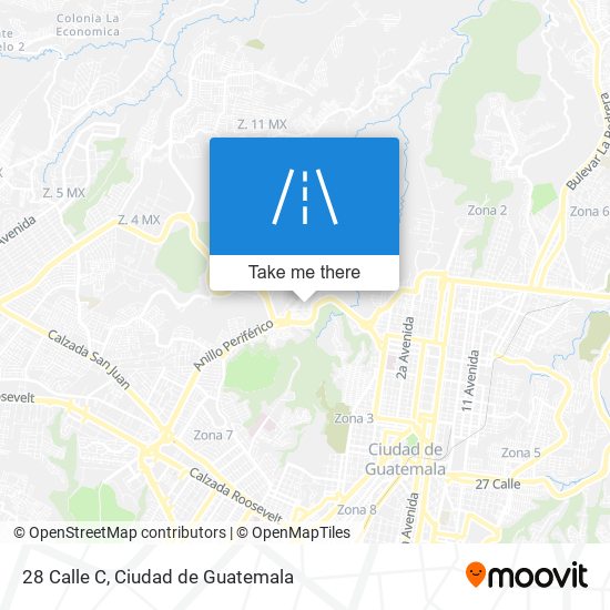 28 Calle C map