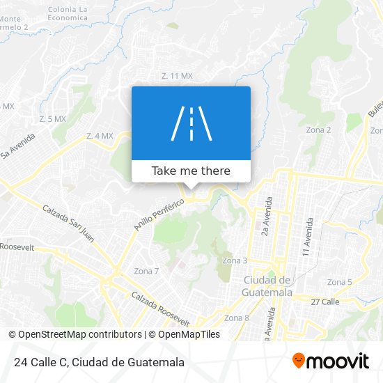 24 Calle C map