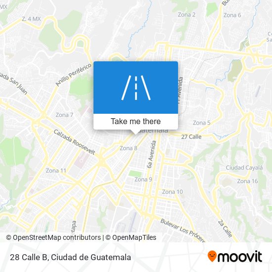 28 Calle B map