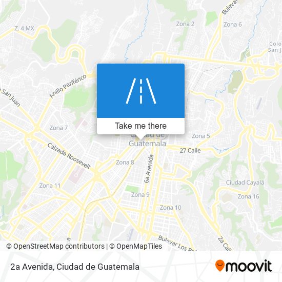 2a Avenida map